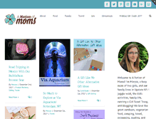 Tablet Screenshot of anationofmoms.com